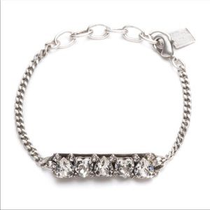 Dannijo Fae Heart Crystal Bracelet